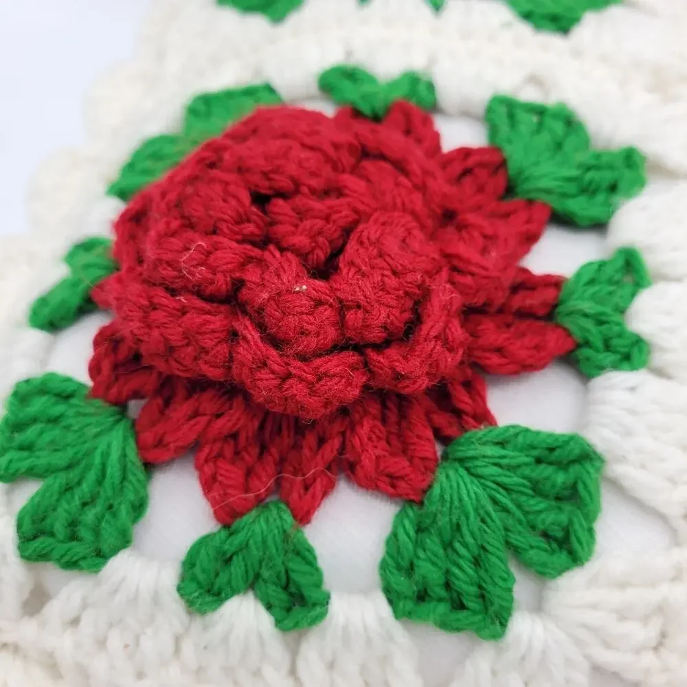 3D Red Rose 14